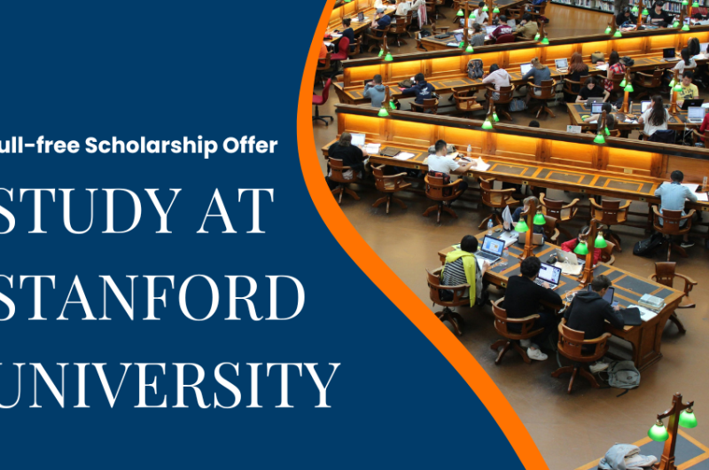 Study at Stanford University in USA on full-free scholarship